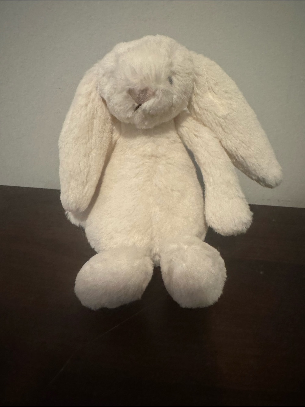 Jellycat Small Bashful Cream Plush Bunny Stuffed Animal EUC